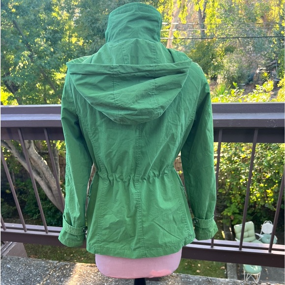 Weather Tamer Green hooded lined fall jacket vintage small - Picture 6 of 16